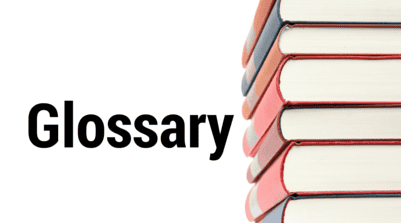 Quantilia logo featuring stacked books representing knowledge and learning.