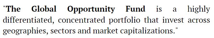 The Global Opportunity Fund MSIM