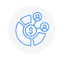 Visual representation of portfolio reporting and data analysis tools.