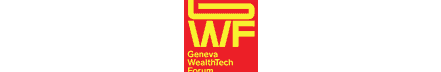 Quantilia logo displayed at Geneva WealthTech Forum event.