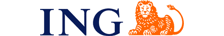 Quantilia logo featuring a lion and the ING brand name for data analytics services.
